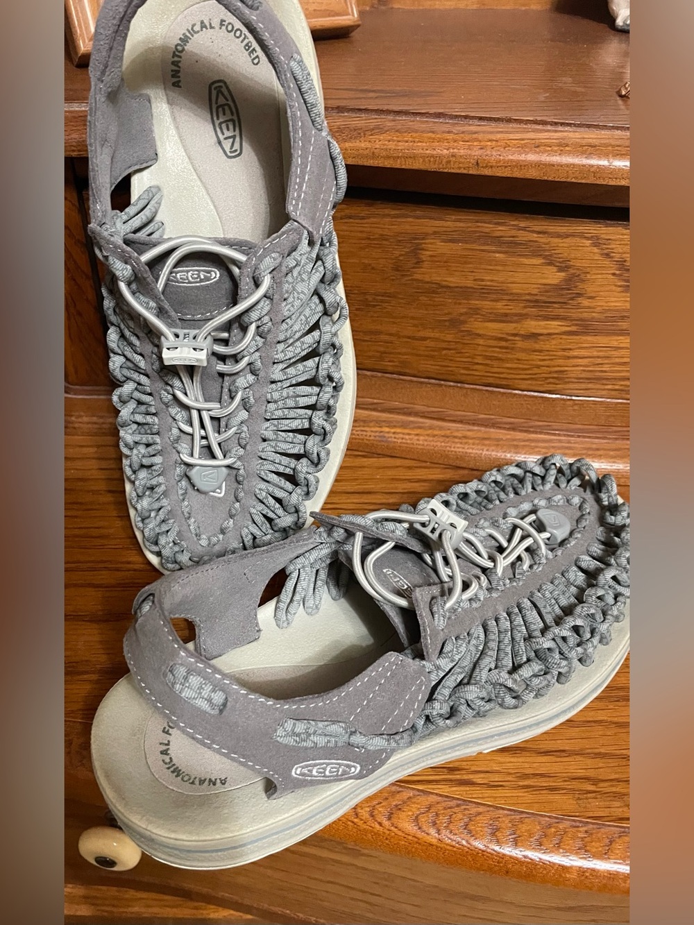 Keen Women’s Grey Braided UNEEK Sandals